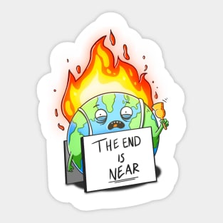 The end is near Sticker